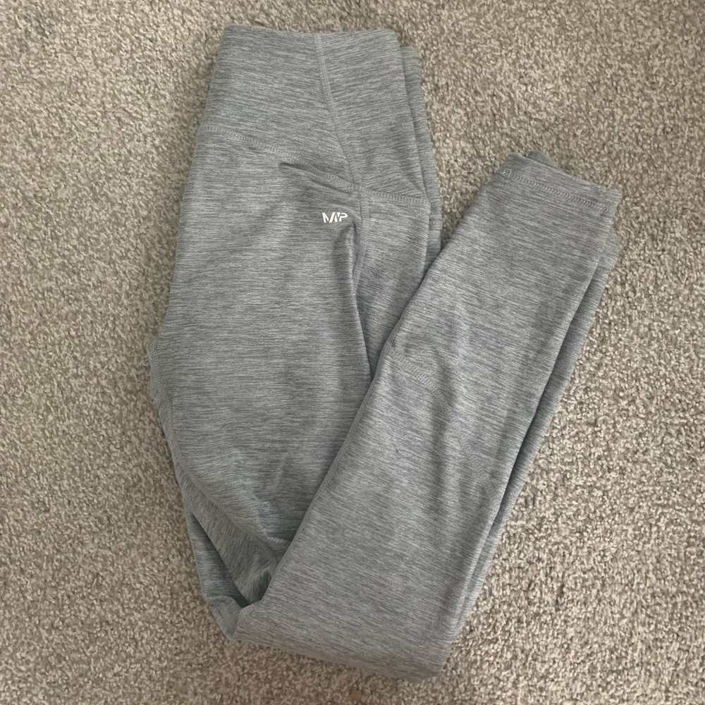 Space grey super soft high rise leggings in full length, size medium